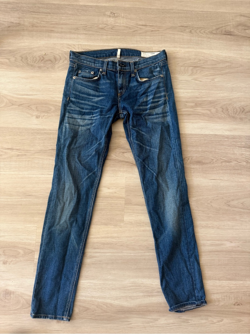 rag & bone low rise jeans